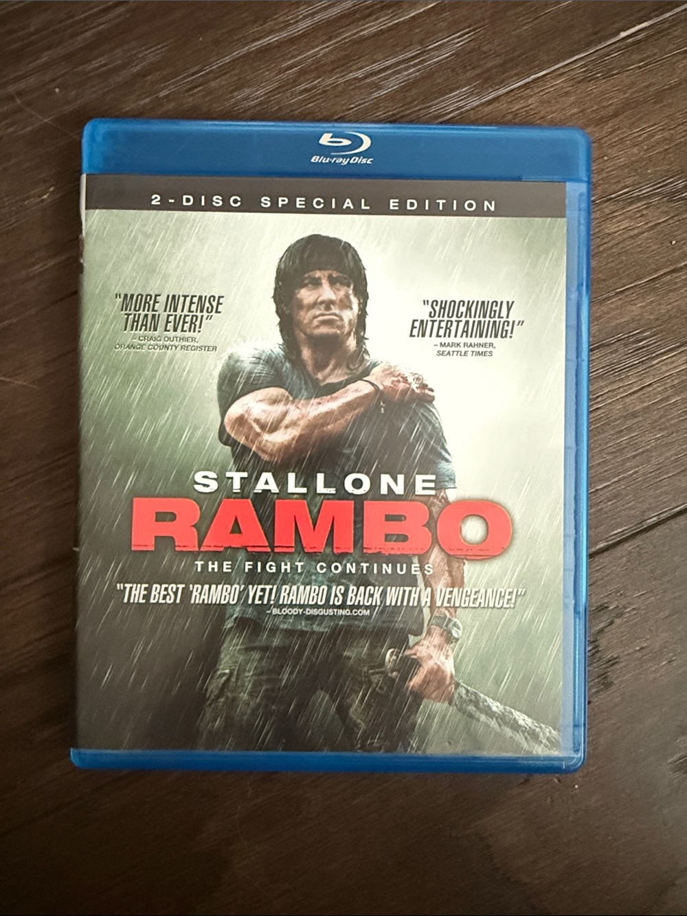 Rambo Blu-ray Like New Sylvester Stallone 2-Disc Special Edition Movie